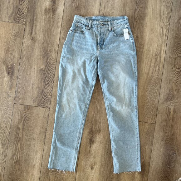 Old Navy High Rise Slouchy Straight Jeans - Picture 2 of 7